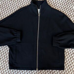 Varley Black High-Collar Jacket
